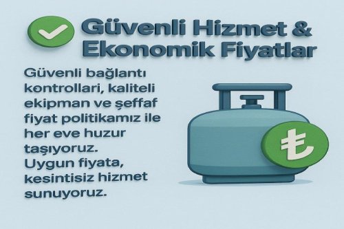 ✅ Güvenli Hizmet & Ekonomik Fiyatlar
