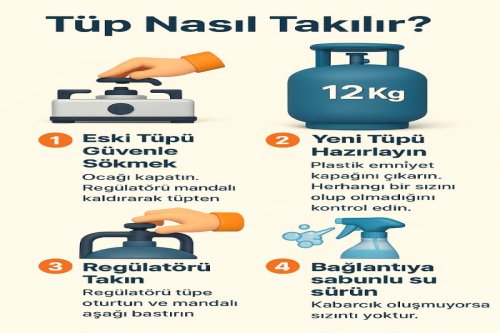 Tüp Nasıl Takılır?