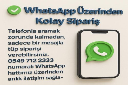 ✅ WhatsApp Üzerinden Kolay Sipariş